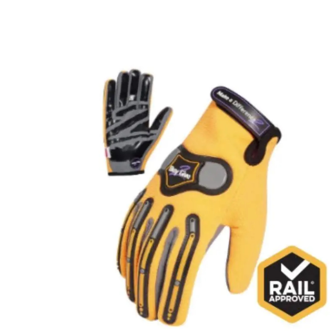 Picture of Buy2Give 360 Deg Cut 5 Mechanics Glove Aust Std Cert Rail Spec